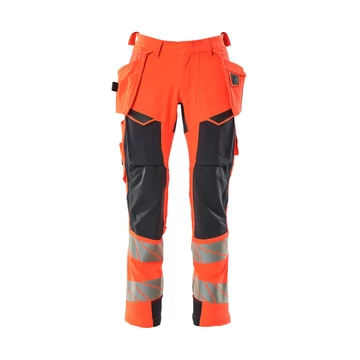 22210-hi-vis piros/sötét tengerkék