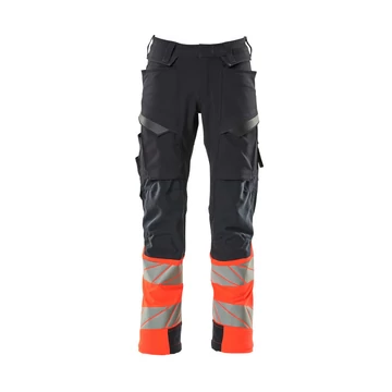 10222-sötét tengerkék/hi-vis piros